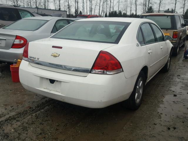 2G1WT55KX69412345 - 2006 CHEVROLET IMPALA LT WHITE photo 4