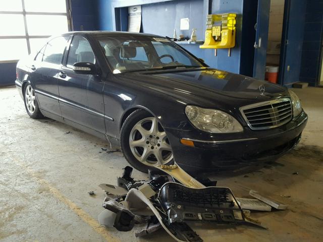 WDBNG84J83A339279 - 2003 MERCEDES-BENZ S 500 4MAT BLACK photo 1