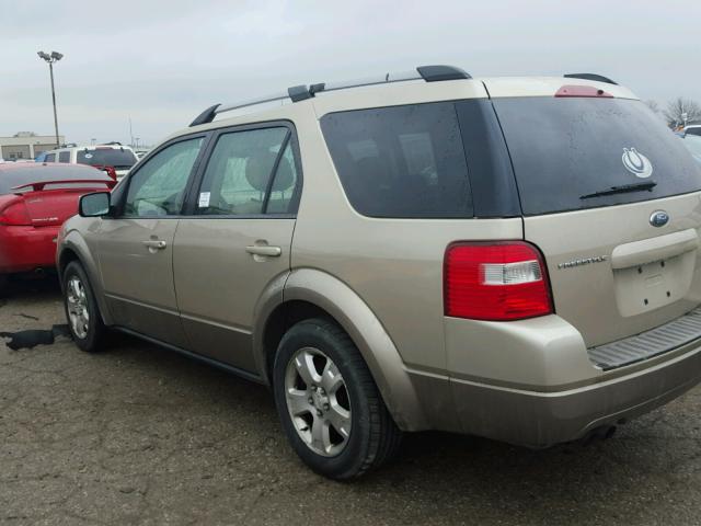 1FMZK02196GA50964 - 2006 FORD FREESTYLE GOLD photo 3