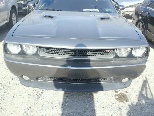 2C3CDYBT0CH204597 - 2012 DODGE CHALLENGER GRAY photo 7