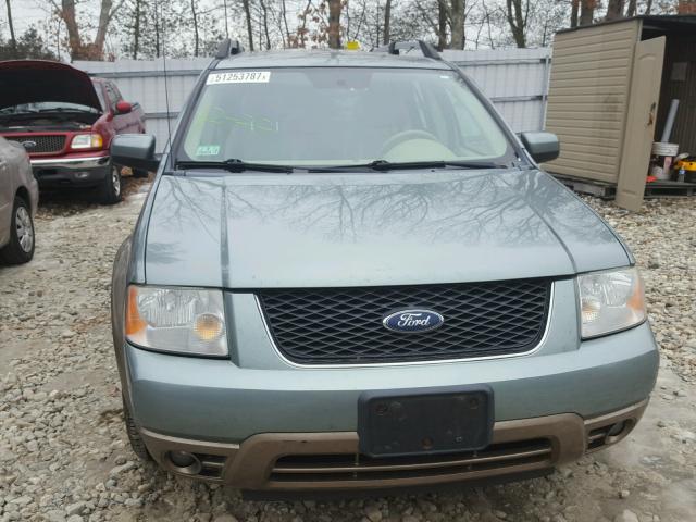 1FMZK02106GA48505 - 2006 FORD FREESTYLE GREEN photo 9