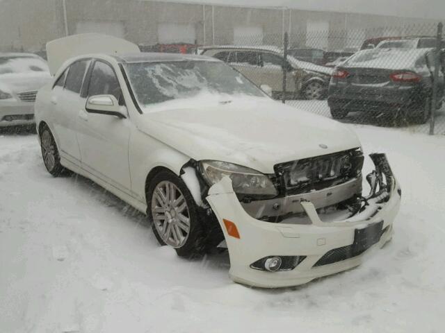 WDDGF81X98F071669 - 2008 MERCEDES-BENZ C 300 4MAT WHITE photo 1