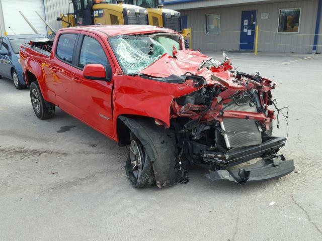 1GCGTCE38F1119363 - 2015 CHEVROLET COLORADO Z RED photo 1