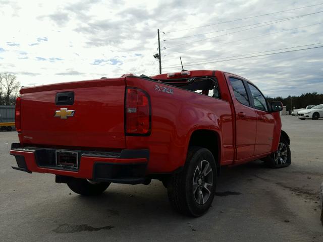 1GCGTCE38F1119363 - 2015 CHEVROLET COLORADO Z RED photo 4