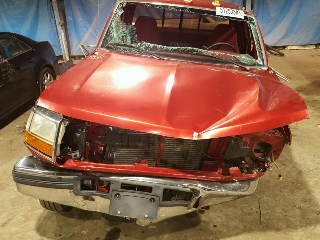 1FTHX26F9VEA22580 - 1997 FORD F250 RED photo 7