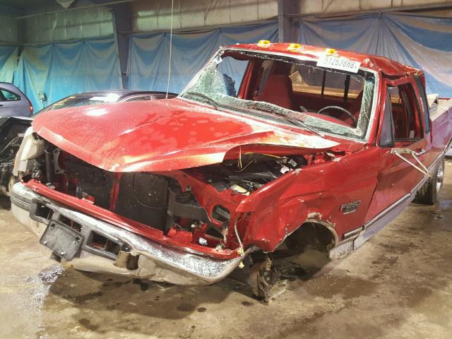 1FTHX26F9VEA22580 - 1997 FORD F250 RED photo 9