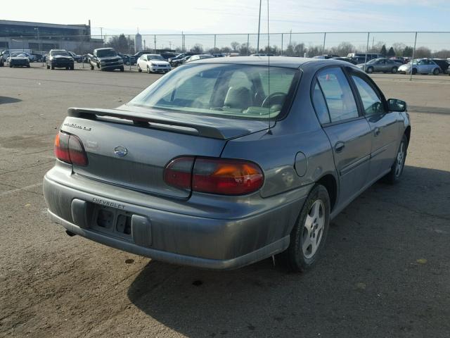 1G1NE52J03M646445 - 2003 CHEVROLET MALIBU LS ვერცხლისფერი ფოტო 4