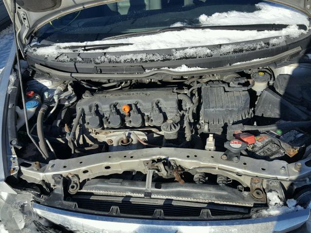 19XFA1F92AE037546 - 2010 HONDA CIVIC EXL SILVER photo 7