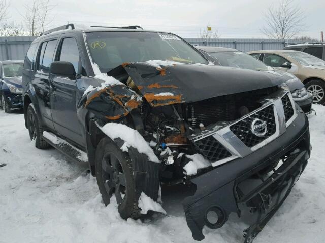 5N1AR18WX5C779398 - 2005 NISSAN PATHFINDER BLACK photo 1