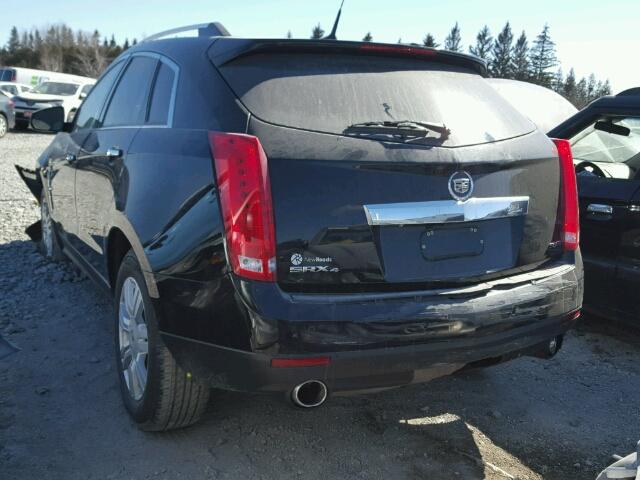 3GYFNDE38CS522596 - 2012 CADILLAC SRX LUXURY BLACK photo 3