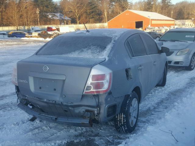 3N1AB61E78L738827 - 2008 NISSAN SENTRA 2.0 GRAY photo 4