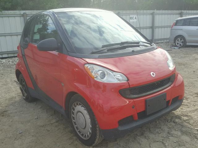 WMEEJ3BA5CK578454 - 2012 SMART FORTWO PUR RED photo 1