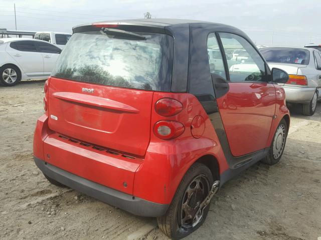 WMEEJ3BA5CK578454 - 2012 SMART FORTWO PUR RED photo 4