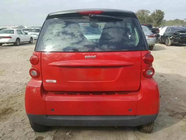 WMEEJ3BA5CK578454 - 2012 SMART FORTWO PUR RED photo 9