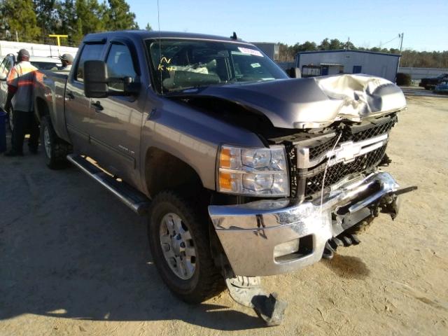 1GC1KXC86EF113402 - 2014 CHEVROLET SILVERADO GRAY photo 1