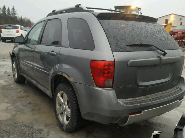 2CKDL63F466081086 - 2006 PONTIAC TORRENT GRAY photo 3