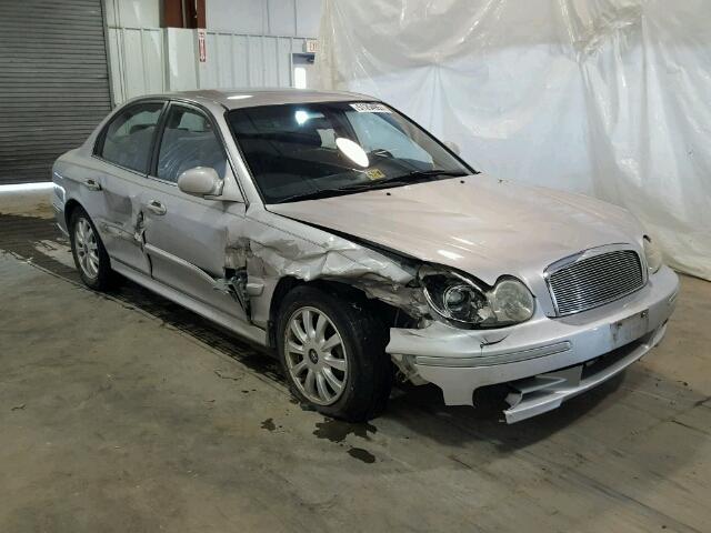 KMHWF35H45A105646 - 2005 HYUNDAI SONATA GLS SILVER photo 1