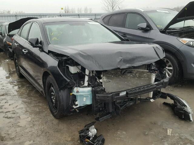 5NPE34AF1FH102376 - 2015 HYUNDAI SONATA SPO BLACK photo 1