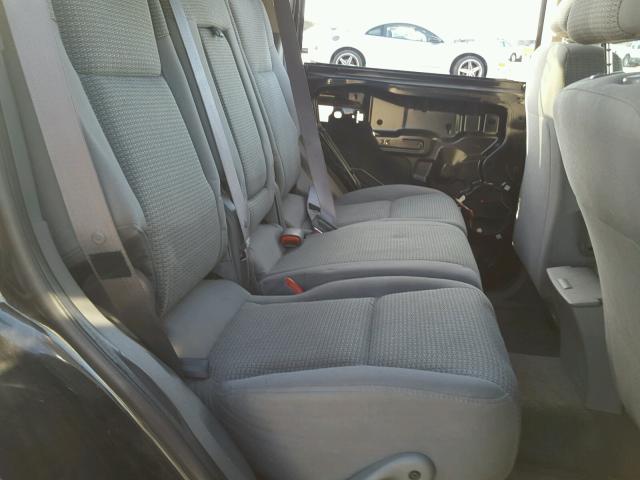 1J8HG48N46C125136 - 2006 JEEP COMMANDER BLACK photo 6