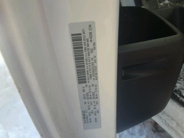 3C6TRVAG4FE513576 - 2015 RAM PROMASTER WHITE photo 10