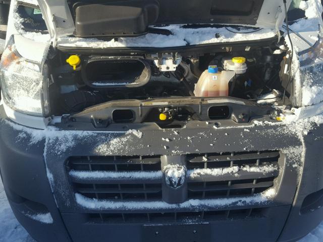 3C6TRVAG4FE513576 - 2015 RAM PROMASTER WHITE photo 7