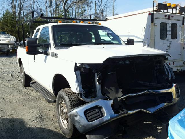 1FT7X2B64DEA05881 - 2013 FORD F250 SUPER WHITE photo 1