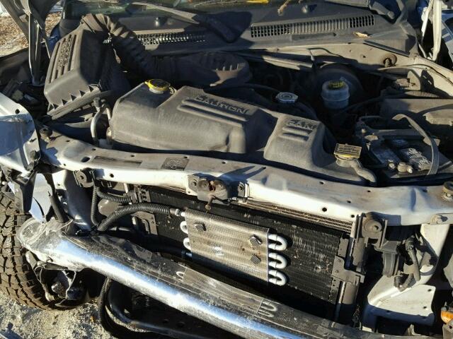 1B7GL2AX3YS652785 - 2000 DODGE DAKOTA QUA SILVER photo 7