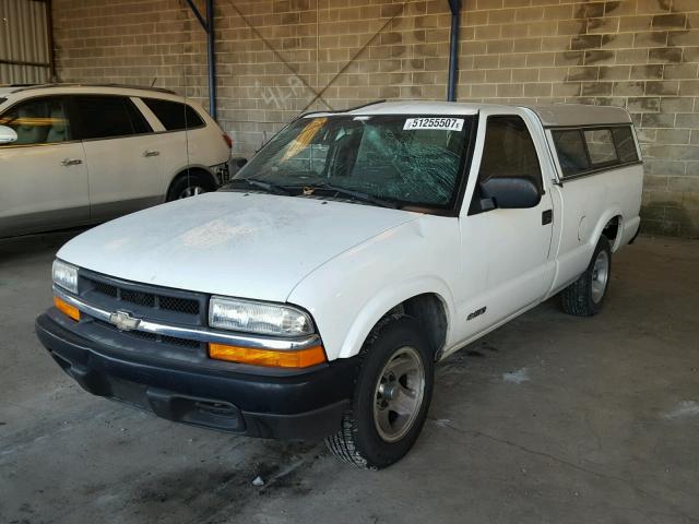 1GCCS14W6YK272421 - 2000 CHEVROLET S TRUCK S1 WHITE photo 2