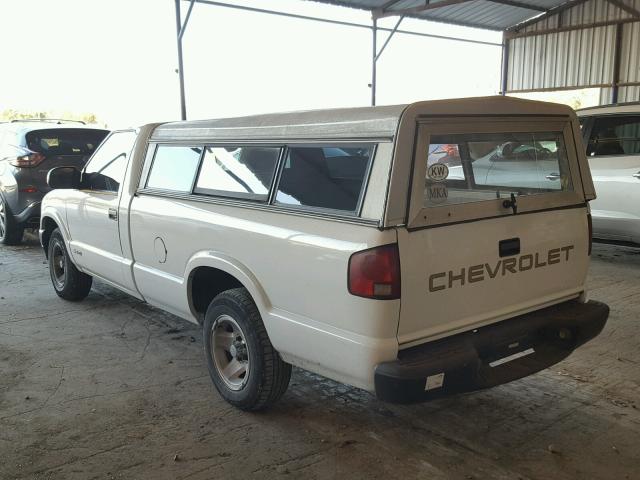 1GCCS14W6YK272421 - 2000 CHEVROLET S TRUCK S1 WHITE photo 3