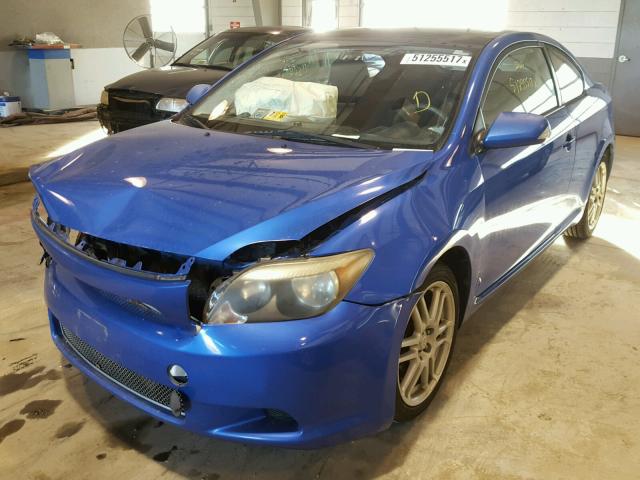 JTKDE167X60134965 - 2006 TOYOTA SCION TC BLUE photo 2