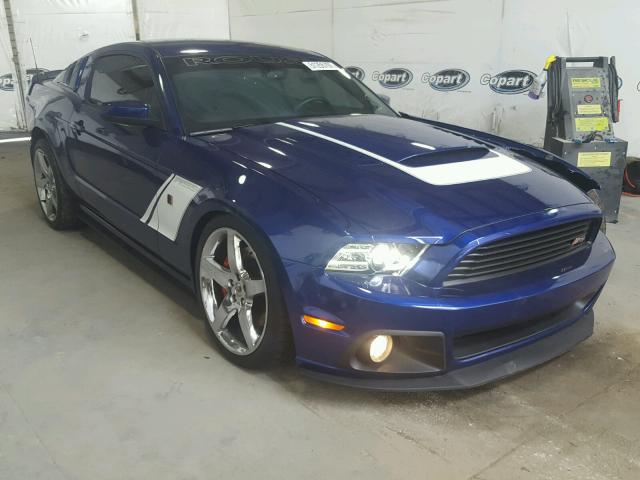 1ZVBP8CF2D5214514 - 2013 FORD MUSTANG GT BLUE photo 1