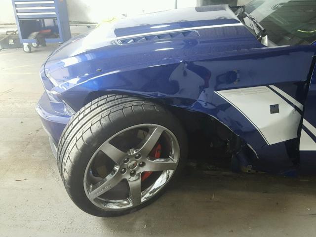 1ZVBP8CF2D5214514 - 2013 FORD MUSTANG GT BLUE photo 9