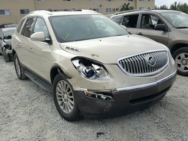 5GAER23D09J100937 - 2009 BUICK ENCLAVE CX GOLD photo 1