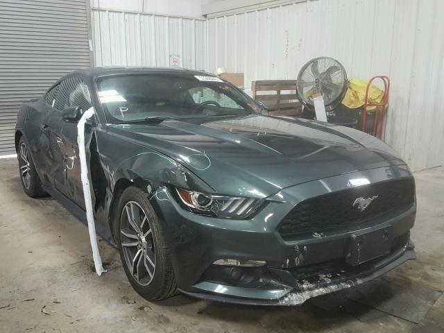 1FA6P8TH6F5400460 - 2015 FORD MUSTANG GRAY photo 1