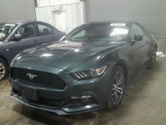 1FA6P8TH6F5400460 - 2015 FORD MUSTANG GRAY photo 2