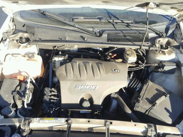 1G4HP54K41U162954 - 2001 BUICK LESABRE CU WHITE photo 7