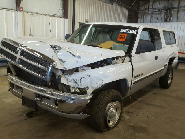 1B7HF13Z5WJ103788 - 1998 DODGE RAM 1500 WHITE photo 2