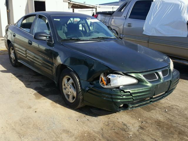 1G2NF52T6YC545143 - 2000 PONTIAC GRAND AM S GREEN photo 1