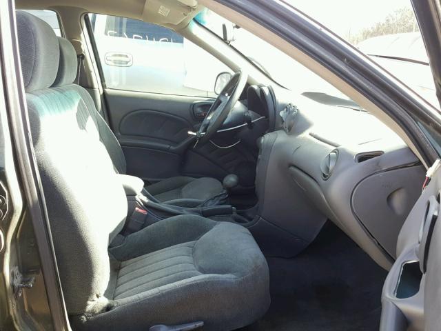 1G2NF52T6YC545143 - 2000 PONTIAC GRAND AM S GREEN photo 5