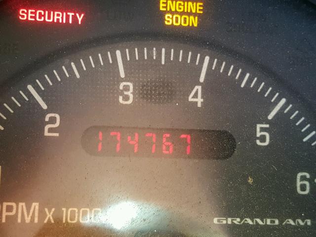 1G2NF52T6YC545143 - 2000 PONTIAC GRAND AM S GREEN photo 8