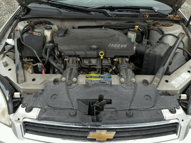 2G1WT58K069343211 - 2006 CHEVROLET IMPALA LT SILVER photo 7