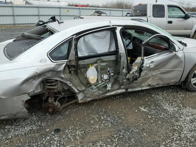 2G1WT58K069343211 - 2006 CHEVROLET IMPALA LT SILVER photo 9