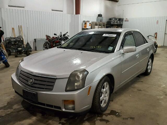 1G6DP567450106783 - 2005 CADILLAC CTS HI FEA SILVER photo 2