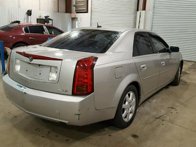 1G6DP567450106783 - 2005 CADILLAC CTS HI FEA SILVER photo 4