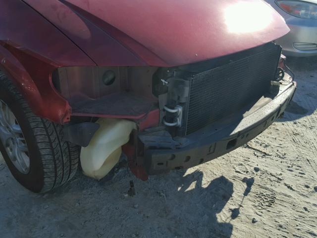 1B8GP44342B642259 - 2002 DODGE GRAND CARA RED photo 9