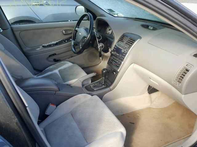 JN1DA31D23T502726 - 2003 NISSAN MAXIMA GLE GRAY photo 5