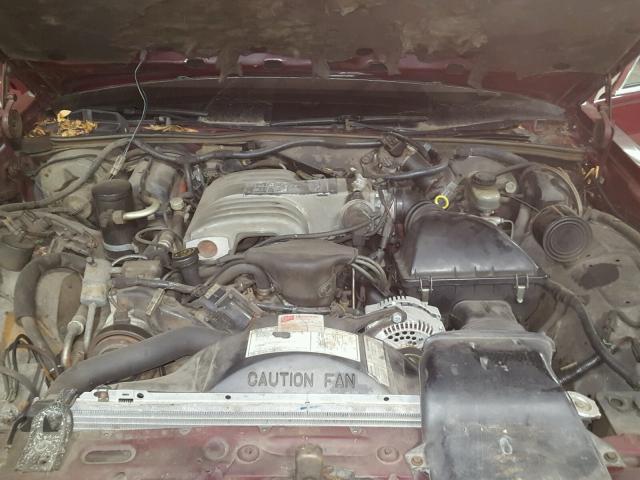 2FABP74F9KX224485 - 1989 FORD CROWN VICT BURGUNDY photo 7