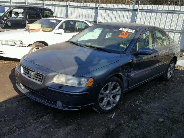 YV1RS592192728232 - 2009 VOLVO S60 2.5T BLUE photo 2