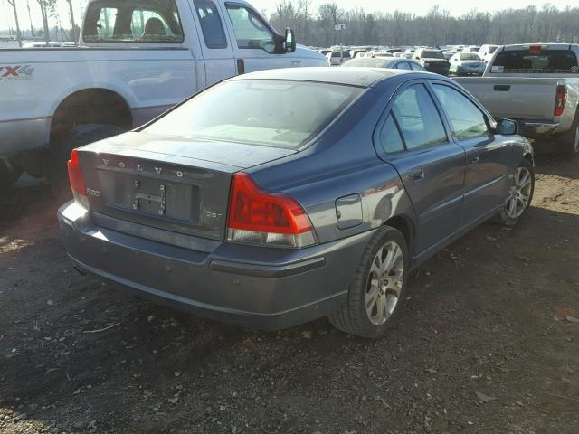 YV1RS592192728232 - 2009 VOLVO S60 2.5T BLUE photo 4