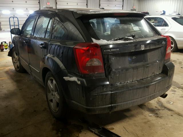 1B3HB78K87D361864 - 2007 DODGE CALIBER R/ BLACK photo 3